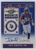 Rookie Ticket - Irv Smith Jr. #/75