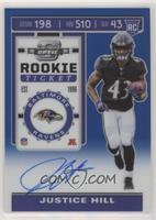 Rookie Ticket - Justice Hill #/75