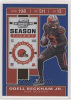 Season Ticket - Odell Beckham Jr. #/99