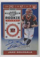 Rookie Ticket - Jake Dolegala #/75