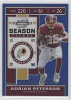 Season Ticket - Adrian Peterson #/99