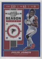 Season Ticket - Julio Jones #/99