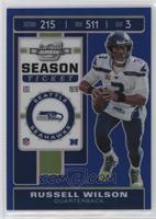 Season Ticket - Russell Wilson #/99