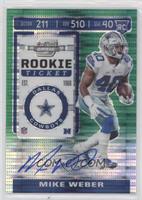 Rookie Ticket - Mike Weber #/27
