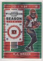 Season Ticket - A.J. Green #/27