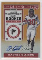 Rookie Ticket - Qadree Ollison #/50