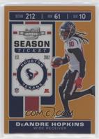 Season Ticket - DeAndre Hopkins #/50