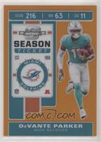 Season Ticket - DeVante Parker #/50