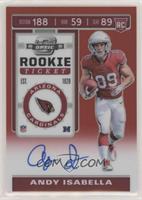 Rookie Ticket - Andy Isabella #/199