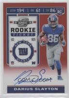 Rookie Ticket - Darius Slayton [EX to NM] #/199