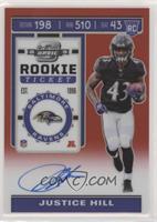 Rookie Ticket - Justice Hill #/199