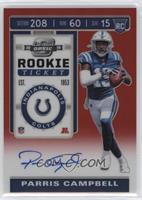 Rookie Ticket - Parris Campbell #/199