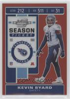 Season Ticket - Kevin Byard #/199