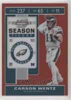 Season Ticket - Carson Wentz #/199