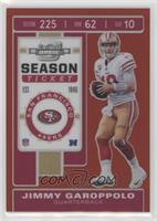 Season Ticket - Jimmy Garoppolo #/199