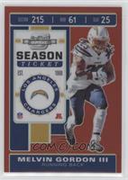 Season Ticket - Melvin Gordon III #/199