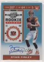 Rookie Ticket - Ryan Finley #/149