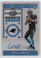 Holo Prizm Rookie Ticket RPS Autographs - Will Grier