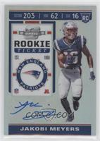 Holo Prizm Rookie Ticket Autographs - Jakobi Meyers