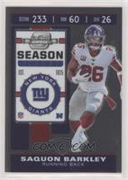 Season Ticket - Saquon Barkley