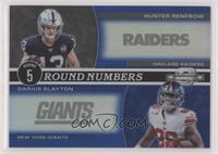 Darius Slayton, Hunter Renfrow #/99