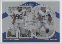 Clelin Ferrell, Josh Jacobs [EX to NM] #/99