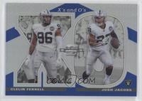 Clelin Ferrell, Josh Jacobs #/99