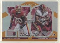 Adrian Peterson, Landon Collins #/50