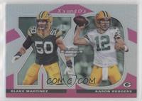 Aaron Rodgers, Blake Martinez #/75