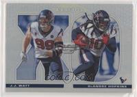 DeAndre Hopkins, J.J. Watt #/165