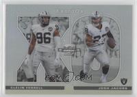 Clelin Ferrell, Josh Jacobs #/165