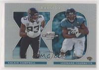 Calais Campbell, Leonard Fournette #/165