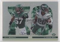 C.J. Mosley, Le'Veon Bell #/165