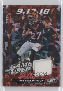 2019 Panini Day - Game Dated Materials - Cracked Ice #DK - Dre Kirkpatrick /25