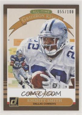 2019 Panini Donruss - All-Time Gridiron Kings - Studio Series #AGK-10 - Emmitt Smith /100