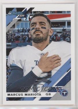 2019 Panini Donruss - [Base] - Photo Variation #243 V - Marcus Mariota