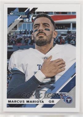 2019 Panini Donruss - [Base] - Photo Variation #243 V - Marcus Mariota