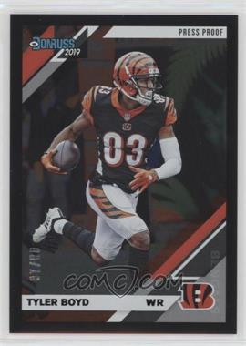 2019 Panini Donruss - [Base] - Press Proof Black #60 - Tyler Boyd /10