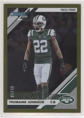 2019 Panini Donruss - [Base] - Press Proof Gold #190 - Trumaine Johnson /50