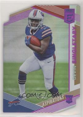 2019 Panini Donruss Elite - [Base] - Aspirations Die-Cut #123 - Rookies - Devin Singletary /24