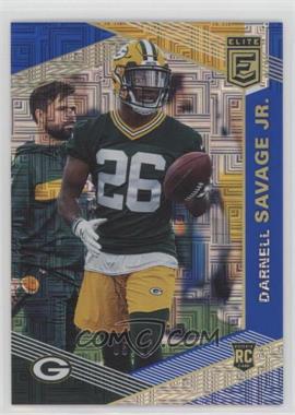 2019 Panini Donruss Elite - [Base] - Blue #183 - Rookies - Darnell Savage Jr. /10