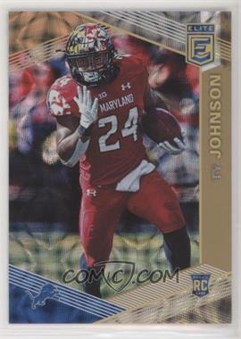 2019 Panini Donruss Elite - [Base] - Gold #168 - Rookies - Ty Johnson /8