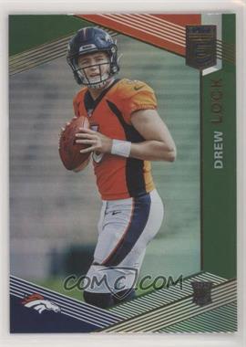 2019 Panini Donruss Elite - [Base] - Green #107 - Rookies - Drew Lock