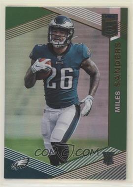 2019 Panini Donruss Elite - [Base] - Green #147 - Rookies - Miles Sanders