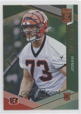 2019 Panini Donruss Elite - [Base] - Green #193 - Rookies - Jonah Williams