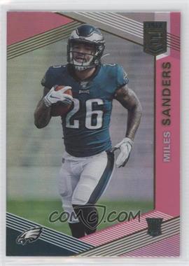 2019 Panini Donruss Elite - [Base] - Pink #147 - Rookies - Miles Sanders