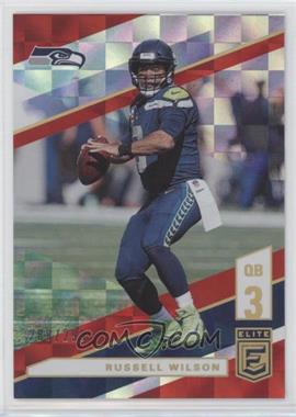 2019 Panini Donruss Elite - [Base] - Red #42 - Russell Wilson /299