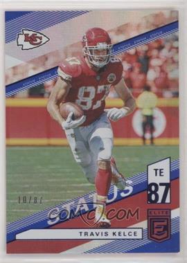 2019 Panini Donruss Elite - [Base] - Status #70 - Travis Kelce /87