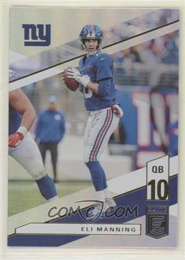 2019 Panini Donruss Elite - [Base] #78 - Eli Manning