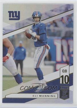 2019 Panini Donruss Elite - [Base] #78 - Eli Manning